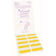 Bloc de marque-pages repositionnables - 12 x 40 mm