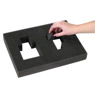 Bloc de mousse prédécoupé