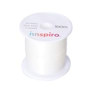 Bobine 100 m de fil élastique transparent diamètre 0,6 mm