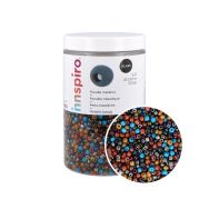Bocal 500 grammes perles de rocaille Couleurs métallisées Ø 3.8mm