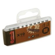 Boîte 10 embouts nus 1/4 carré c0+c1+c2+c3