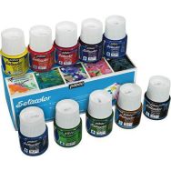 Boîte 10 flacons sétacolor assortis, transparent réf. 075 pébéo