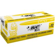 Boîte 12 feutres grosse pointe Visacolor - Bic