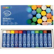 Boite 12 pastels Jumbo extra-large, 60 mm Ø 18 mm