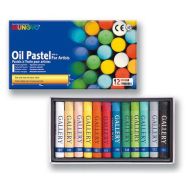 Boite 12 pastels Mungyo artist taille standard 71 mm Ø 11 mm