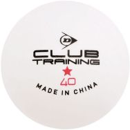 Balle tennis de table training - boîte de 144 - Dunlop