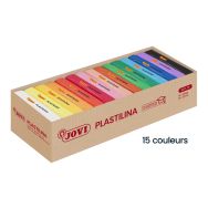 Boîte 15 pains 350 g couleurs assorties