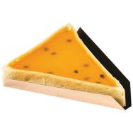 Boîte 200 fonds à part de gâteau - noir et or