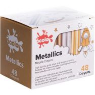 Boîte 48 craies métallique à la cire