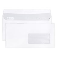 Boite 500 enveloppes auto.adh 110x220 fen45x100 90g