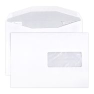 Boite 500 enveloppes gommées 162x229 fen45x100 80g