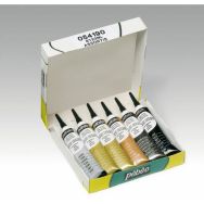 Boîte 6 tubes cerne relief 6 x 20 ml Pébéo
