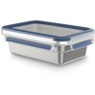 Boite Clip & Close inox rectangulaire 0,8 L