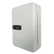 Boite à clé avec serrure à code et à clé- Gris - 20 clés