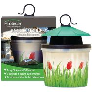 Boite à mouches piègeage écologique avec 3 appats