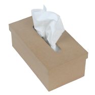 Boite à mouchoirs 14x25x9cm (Lot de 4)