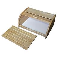 Boîte à pain avec planche à découper amovible en bois