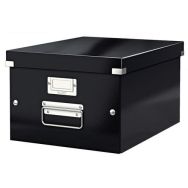 Boîte archivage noir 28.1X20X37 cm pour format A4