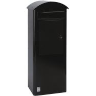 Boîte aux lettres Khartoum l35/h100cm métal noir