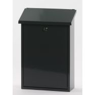Boîte aux lettres murale hauteur 40 cm anthracite