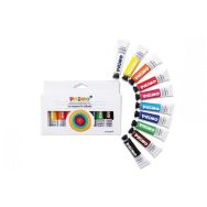 Boite carton de 10 tubes 10 ml gouache pâteuse concentrée Primo