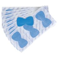 Lot de 100 pansements bleu, détéctable et prédécoupés-Securimed