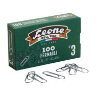 Boîte de 100 trombones galvanisés recyclés 28 mm
