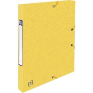 Boite de classement TopFile 24x32 4/10e Dos de 25mm Jaune