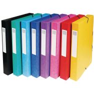 Boite de classement exabox dos 40mm carte lustrée - a4