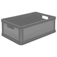 Boite de rangement 45 L - gris