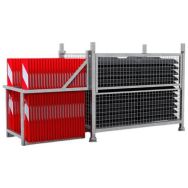 Boîte de stockage avec panier