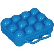 Boîte oeufs 12 cases bleu