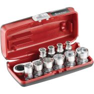 Boite pour coffret douilles 1/4 pouces hexagonales 6 pans rxpico