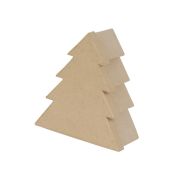 Boîte sapin S 8x18,5x20cm (Lot de 4)