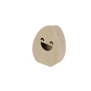 Boîte œuf sourire S 4x10x12cm (Lot de 10)