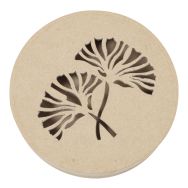 Boîte végétale ronde 15x15x3cm (Lot de 4)