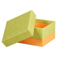 Boîtes de rangement gigognes en simili cuir -Lot de 5 - Rhodia