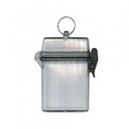 Boitier porte-badge étanche avec attache anneau