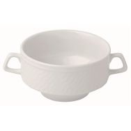 Bol en porcelaine ø12 cm 45cl blanc-Panama