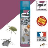 Bombe double action punaises diaboliques et vertes - 400 mL