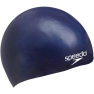 Bonnet de bain - Speedo - Plain Moulded Silicone Junior bleu
