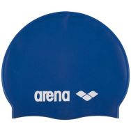 Bonnet de bain enfant - Arena - Classic Silicone bleu / ARGENT