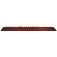 Bordure pour dalles connectables nitrile 91x6.5 cm rouge