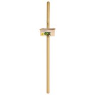 Borne Toutoubois avec distributeur sachet rouleau - bois