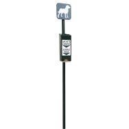 Borne pour sacs de déjection canine papier bio vert 6009 - Manutan Expert