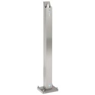 Borne gel et savon - HDS106 - inox - VAR