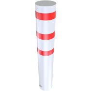 Borne stationnaire à bétonner avec capuchon avec ancrage