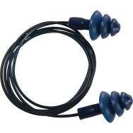 Bouchons d'oreille TPR détectable avec cordon - Portwest (Lot de 50)