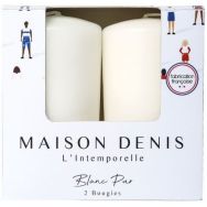 Bougie - 48x80mm - Lot de 2
