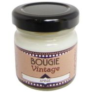 Bougie vintage 100% végétale ambre - 30g
